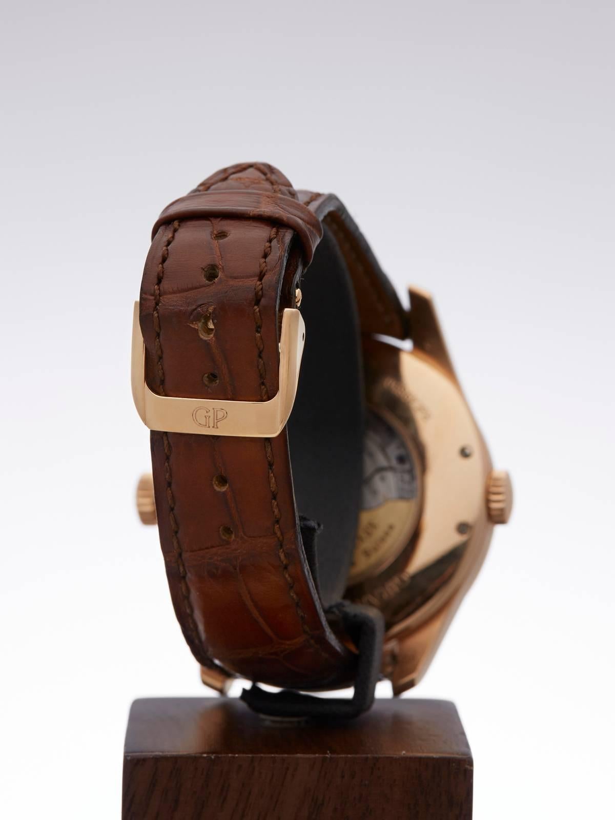  Girard Perregaux WW.TC Rose Gold Automatic Wristwatch 3