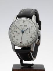 Breitling Edelstahl Datora Mechanischer Wind Armbanduhr Ref 784