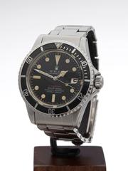 Rolex Submariner Red Mark IV Feet First Stainless Steel Gents 1680