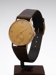 IWC Yellow Gold Cal.83 Mechanical Wind Wristwatch Ref 1075770 1941