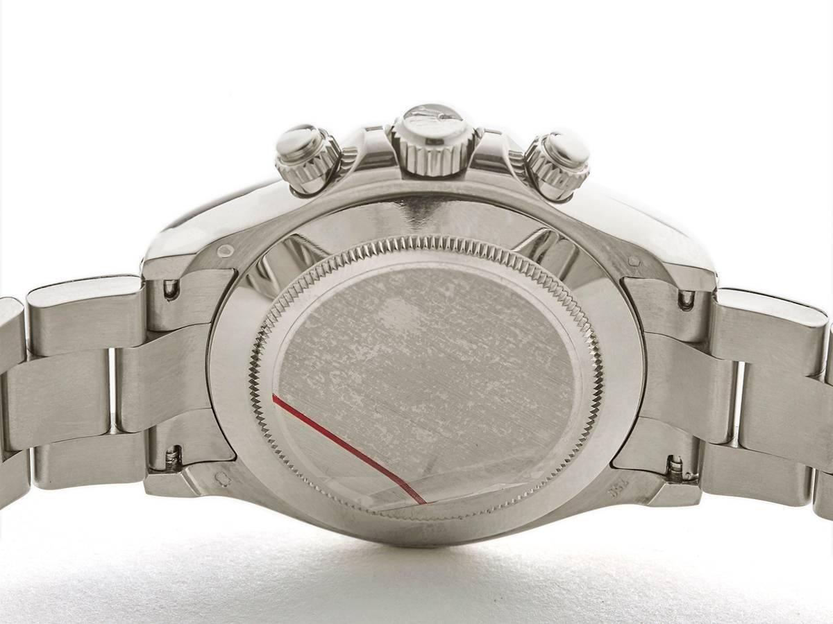  Rolex  White Gold Daytona Automatic Wristwatch Ref 116509 2010 3