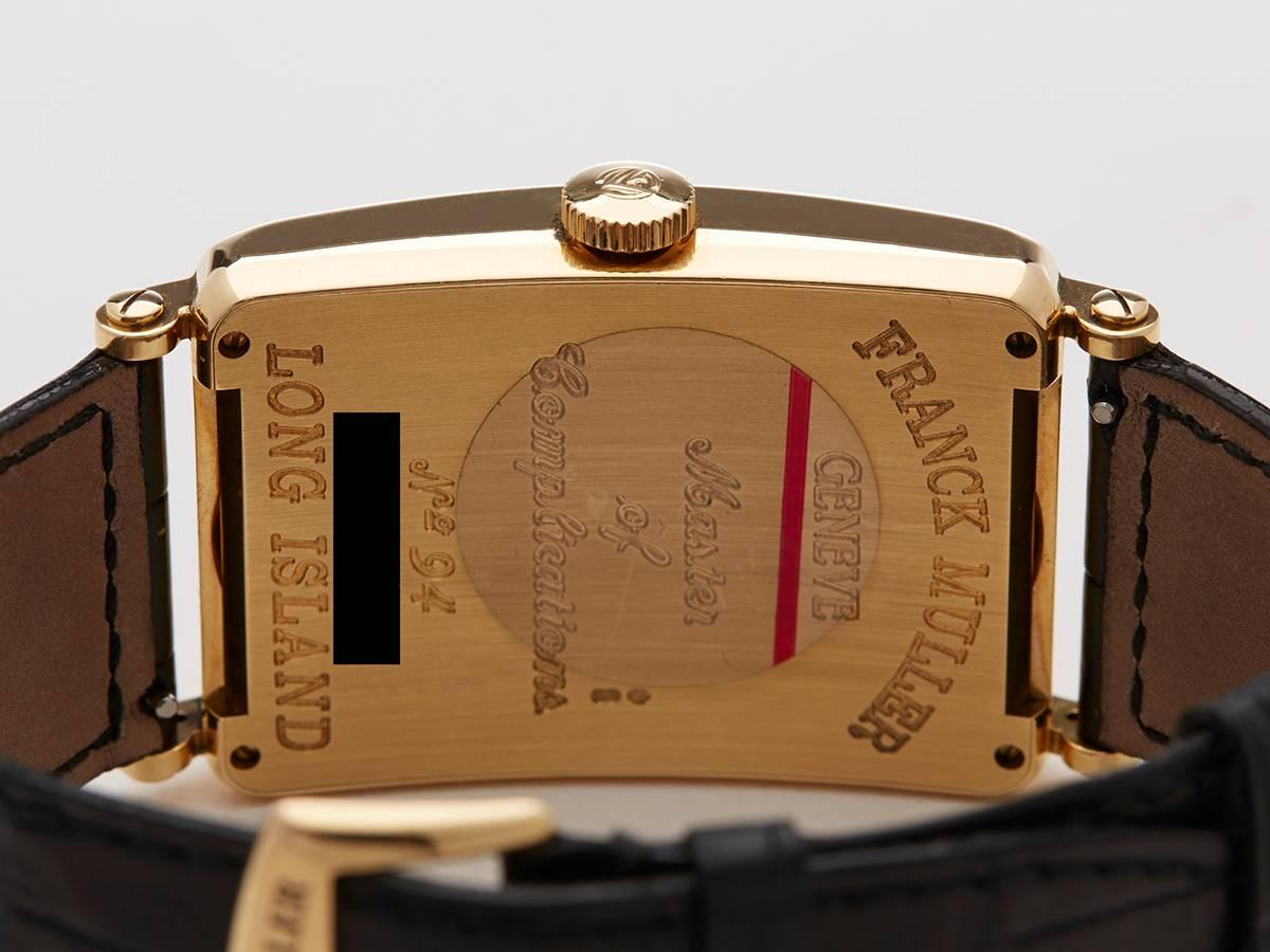  Franck Muller Yellow Gold Long Island Crazy Hour Automatic Wristwatch 1200CH 3