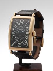 Franck Muller Yellow Gold Long Island Crazy Hour Automatic Wristwatch 1200CH