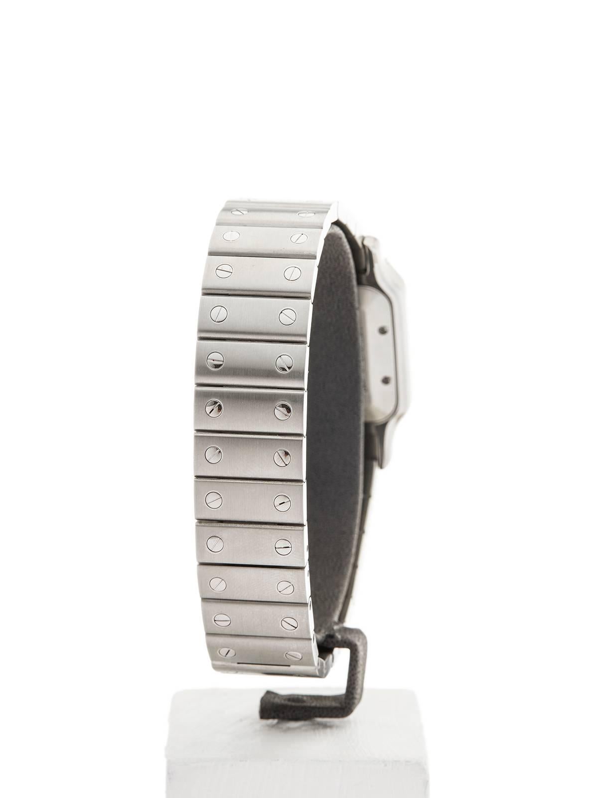 Cartier Ladies Stainless Steel Santos Galbee Automatic Wristwatch 2319  1