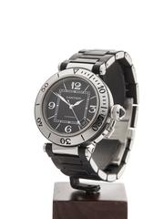 Cartier Stainless Steel Pasha de Cartier Automatic Wristwatch