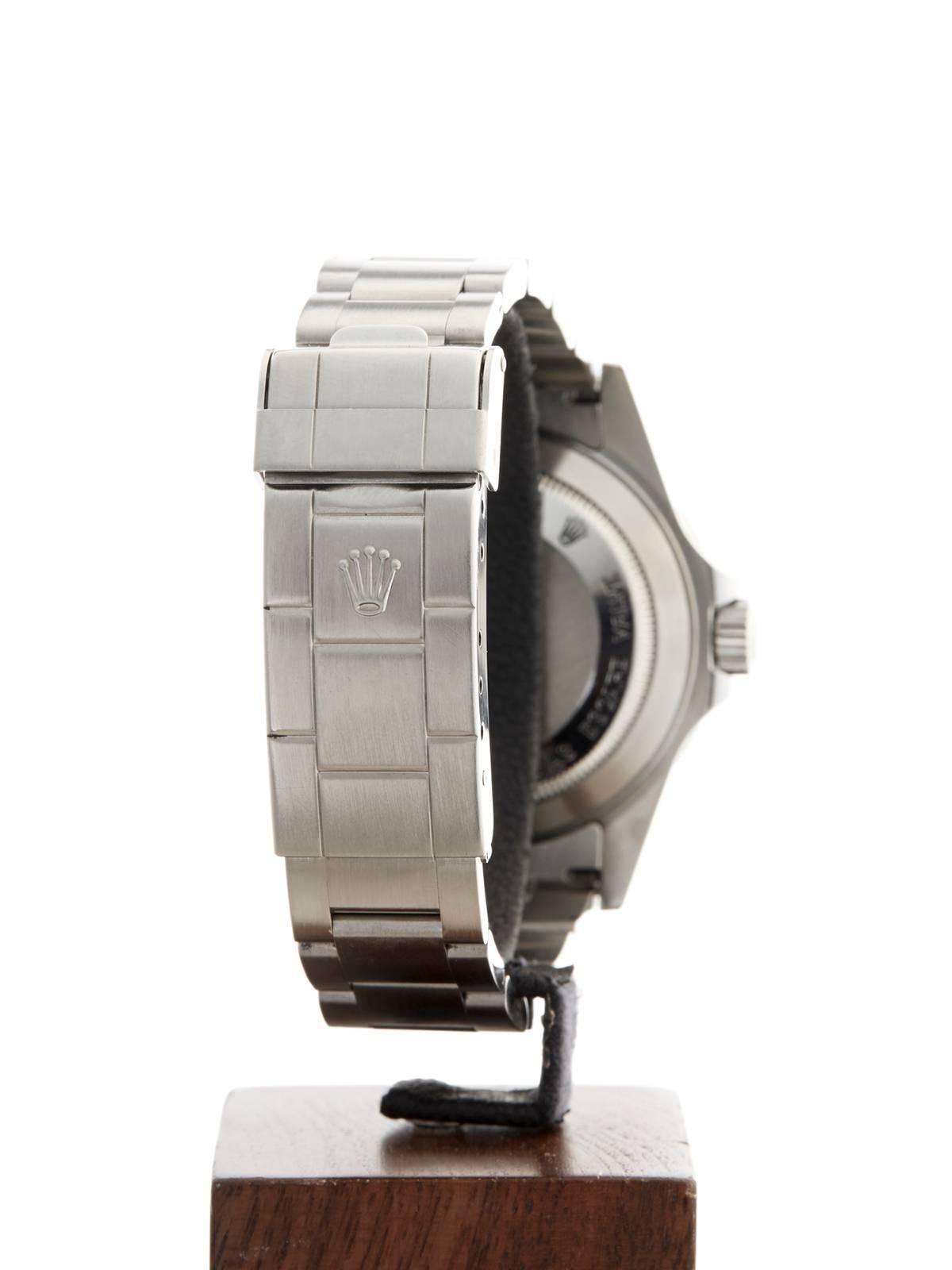Rolex Stainless Steel Sea-Dweller Automatic Wristwatch 3