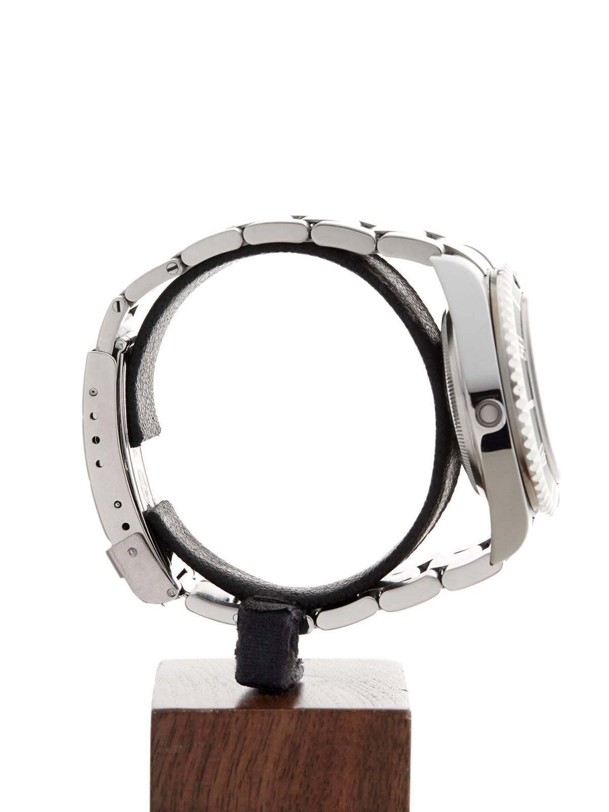 Rolex Stainless Steel Sea-Dweller Automatic Wristwatch 2