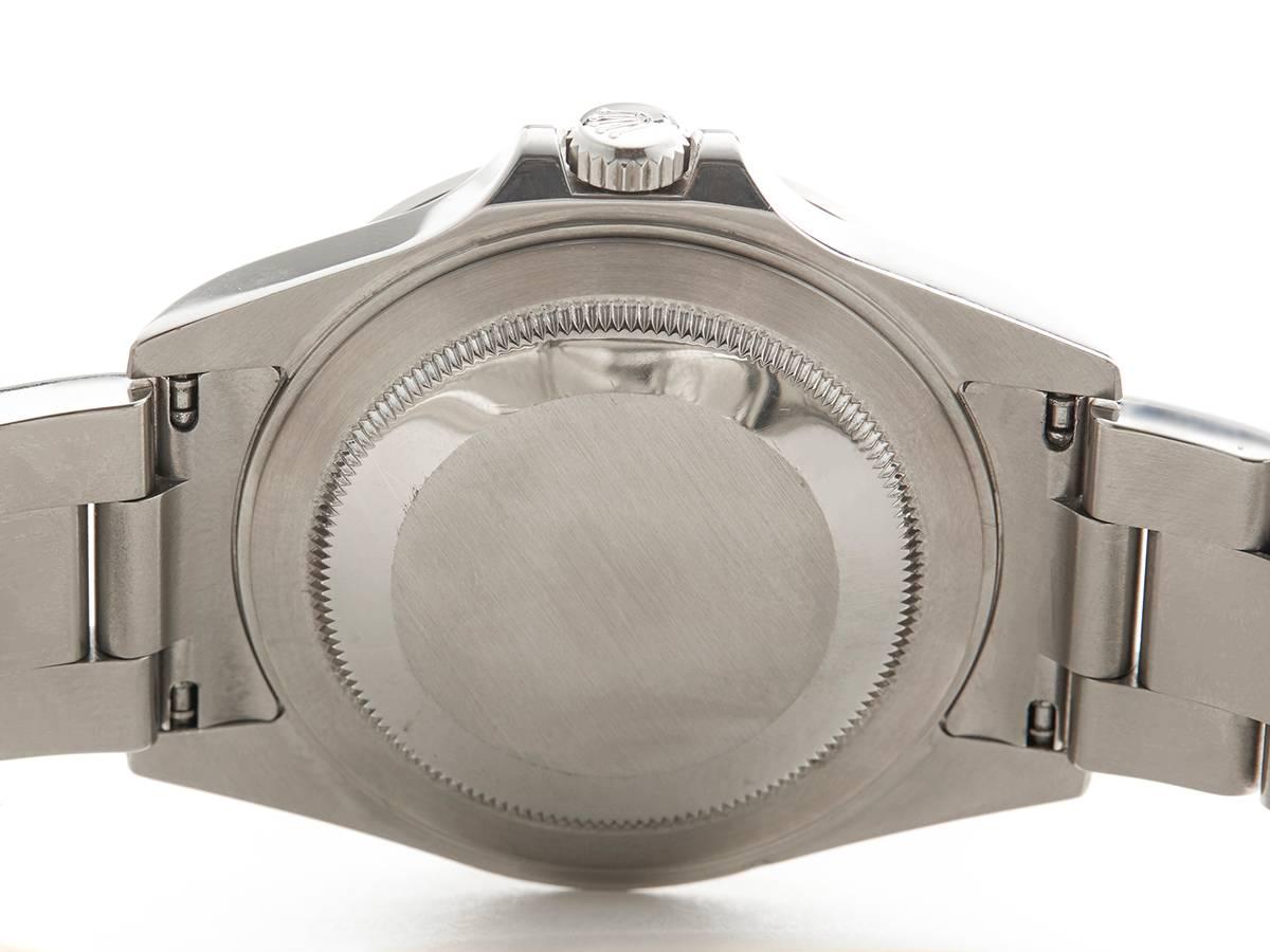 Rolex Stainless Steel Explorer II Polar Automatic Wristwatch 16570 4