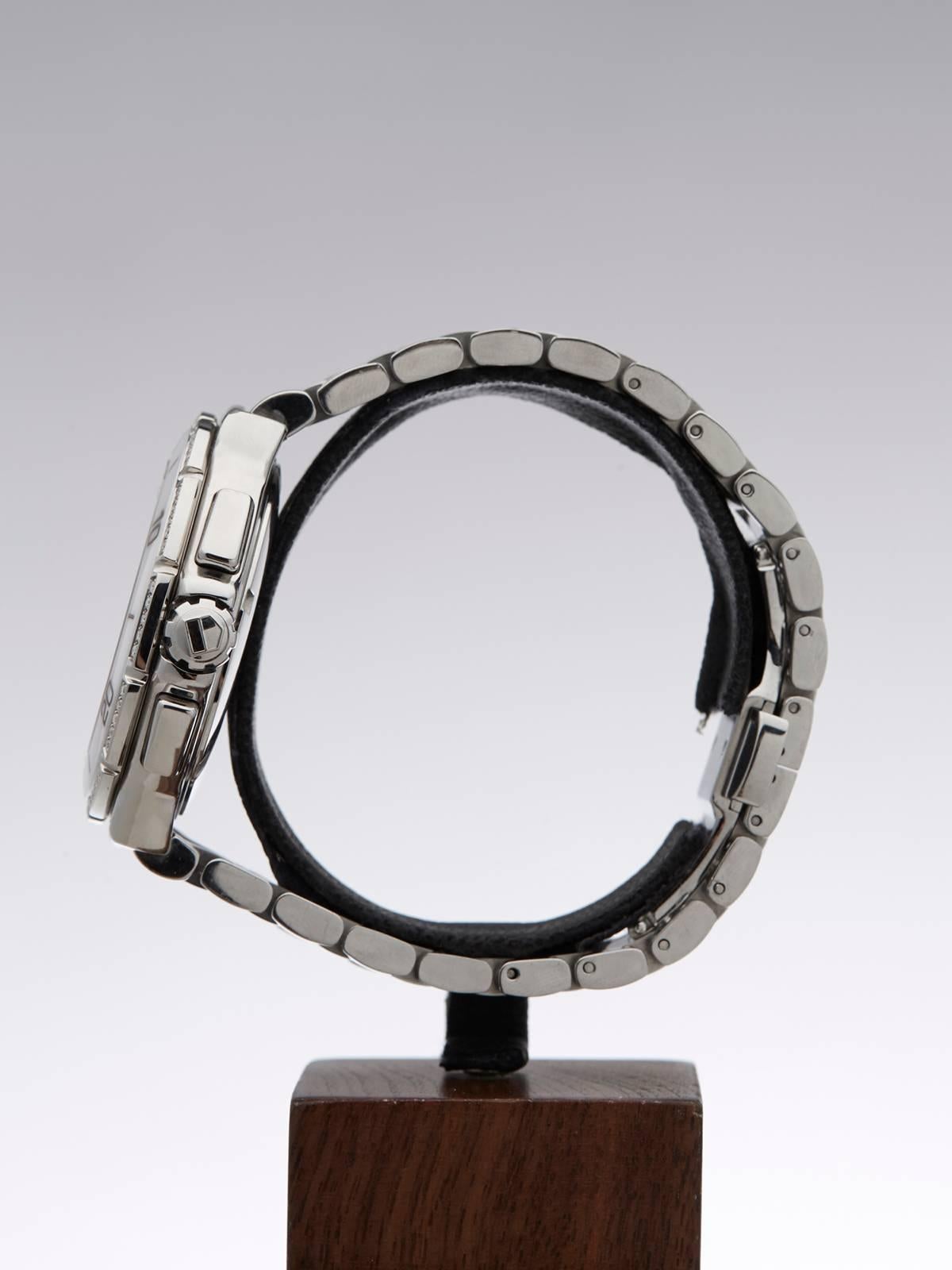 Tag Heuer Ladies Stainless Steel Formula 1 Diamond Bezel Quartz Wristwatch 1