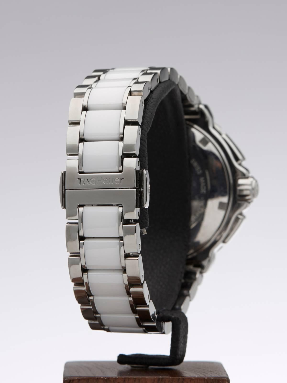 Tag Heuer Ladies Stainless Steel Formula 1 Diamond Bezel Quartz Wristwatch 3