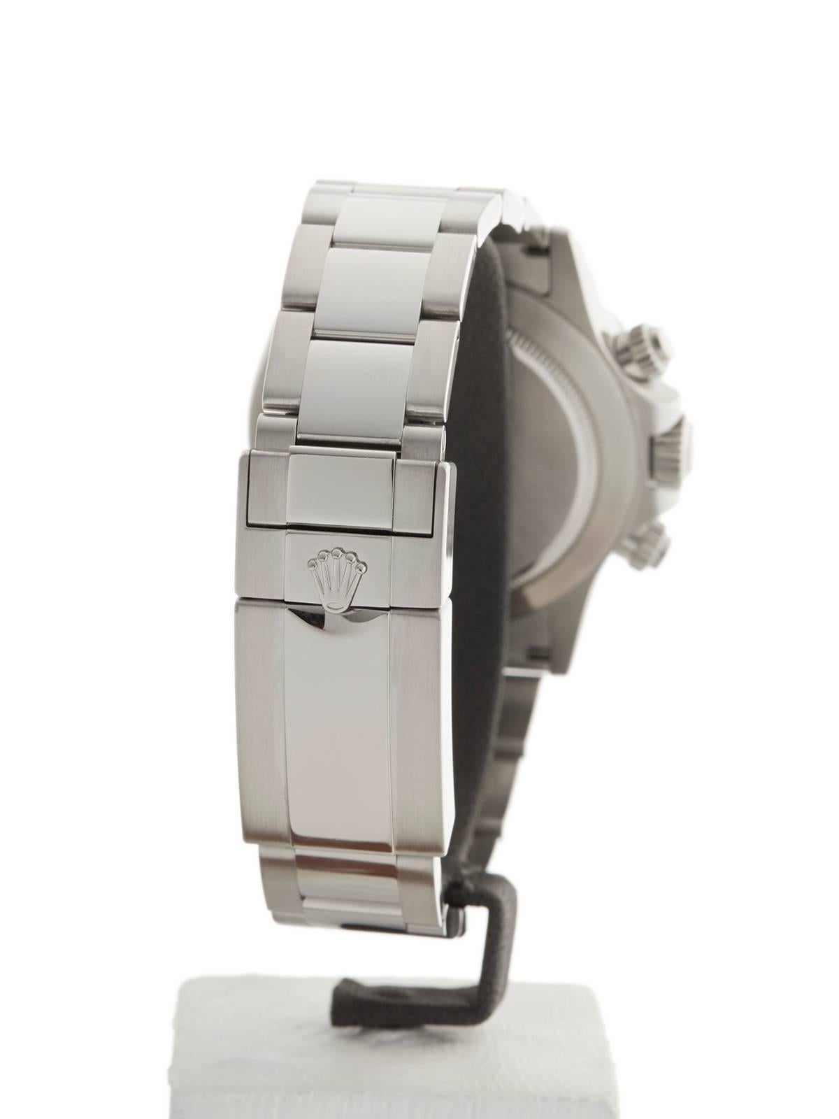 Rolex Daytona Stainless Steel Gents 116520, 2015 3