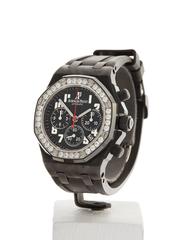 Audemars Piguet Royal Oak Offshore Original Diamond Bezel Chronograph Ladies