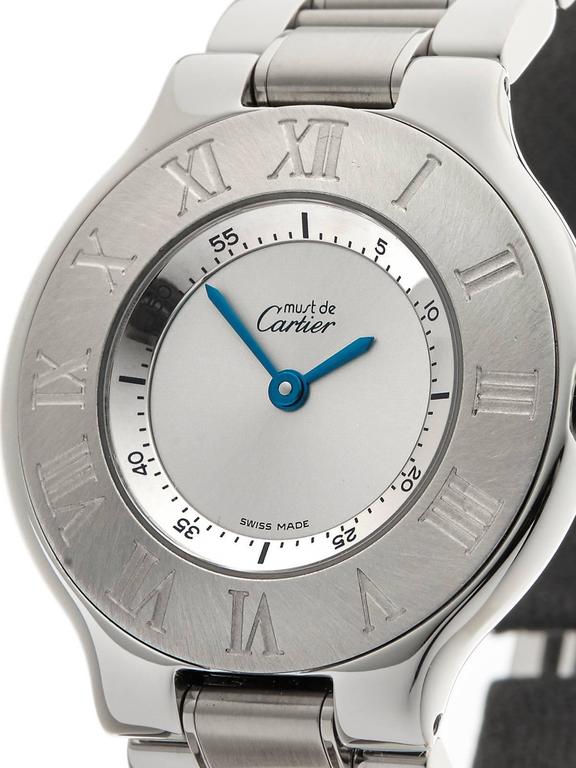 Must de cartier 21 swiss made water resistant 1330 cheap
