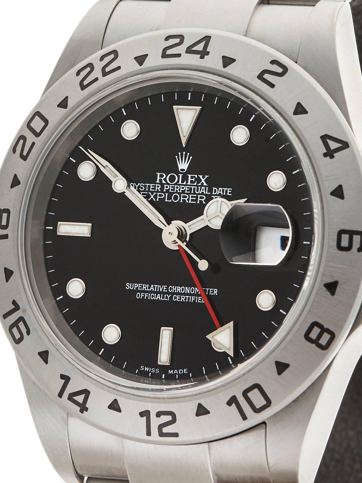 Men's Rolex Explorer II Gents 16570 Watch
