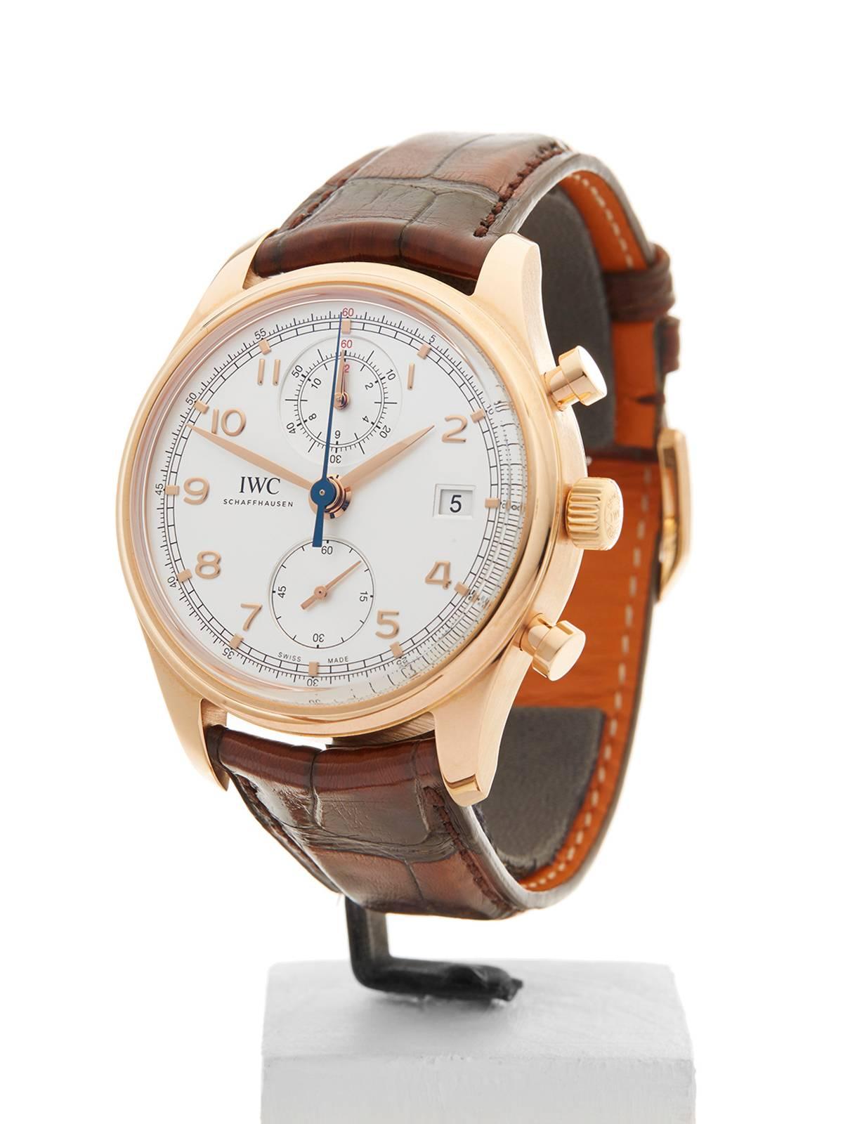 Men's IWC Portuguese Chronograph Gents IW390402 Watch