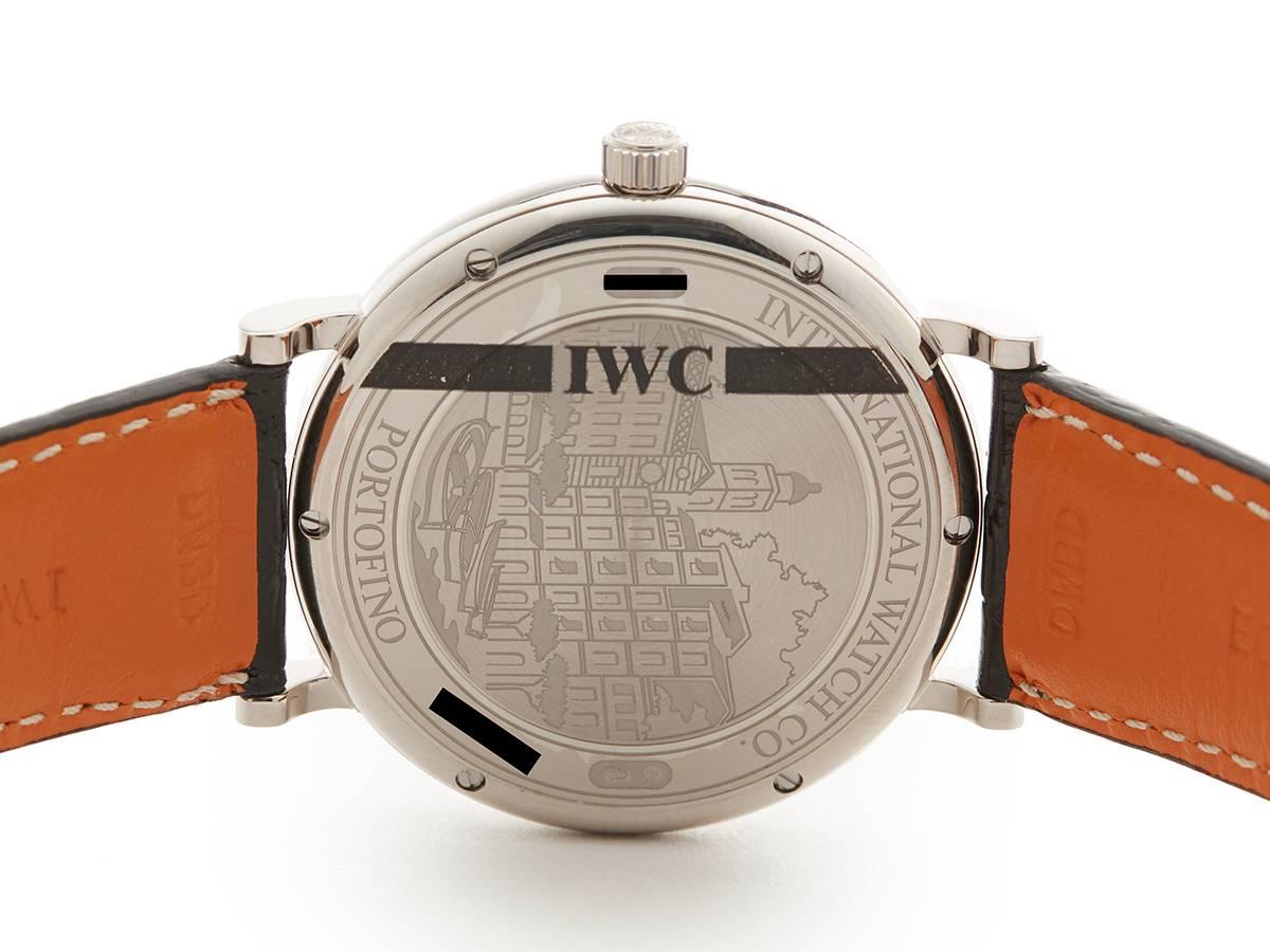 IWC Portofino Original Diamond Bezel Unisex IW356514 Watch 6