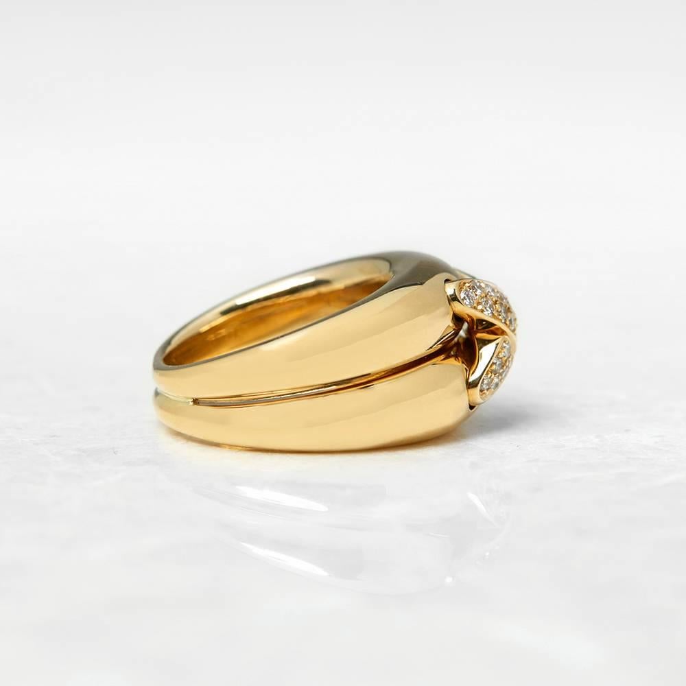 Women's Chaumet Diamond Liens Gold Ring