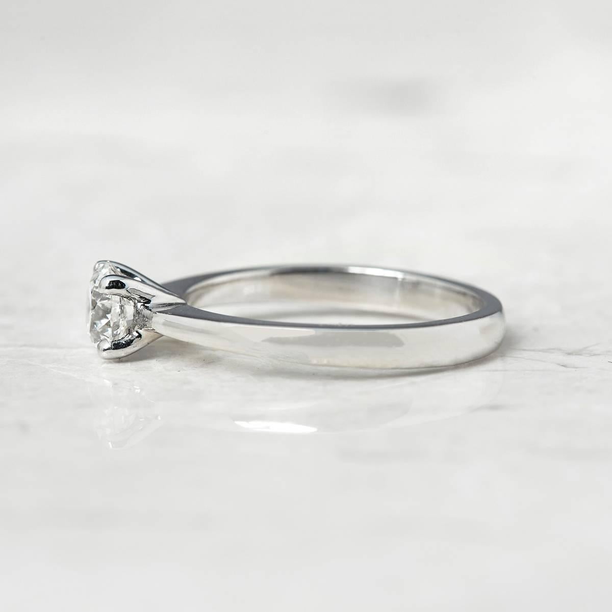 Diamond White Gold Engagement Ring In Excellent Condition In Bishop's Stortford, Hertfordshire