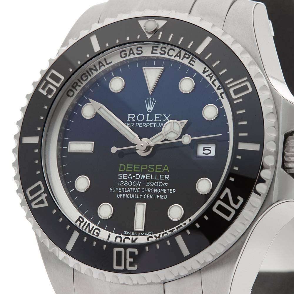 Rolex Sea-Dweller Deepsea Gents 116660 Watch In New Condition In Bishop's Stortford, Hertfordshire