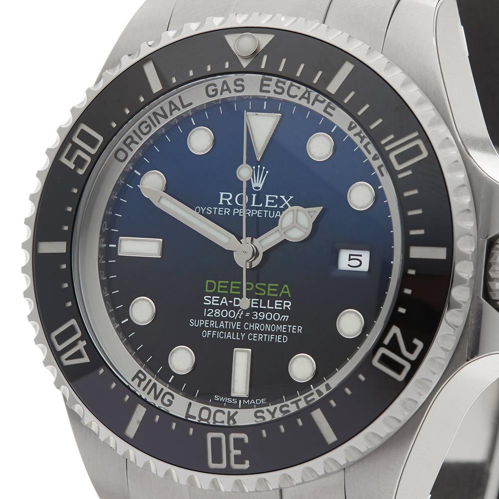 Rolex Sea-Dweller Deepsea Gents 116660 Watch In New Condition In Bishop's Stortford, Hertfordshire