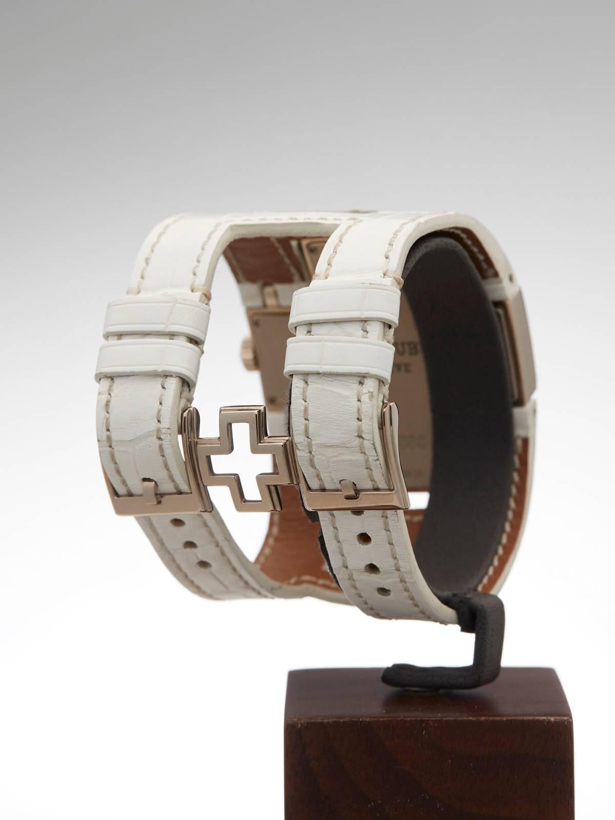 Roger Dubuis Follow Me 18 Karat White Gold Ladies Follow Me, 2000s 3