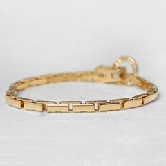 Cartier Diamant Gelbgold Agrafe Armband