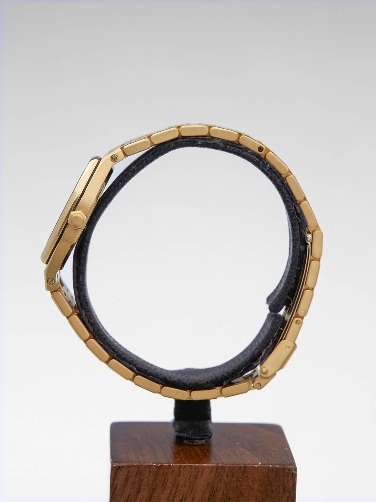 Audemars Piguet Ladies Yellow Gold Royal Oak Quartz Wristwatch, 1986 1