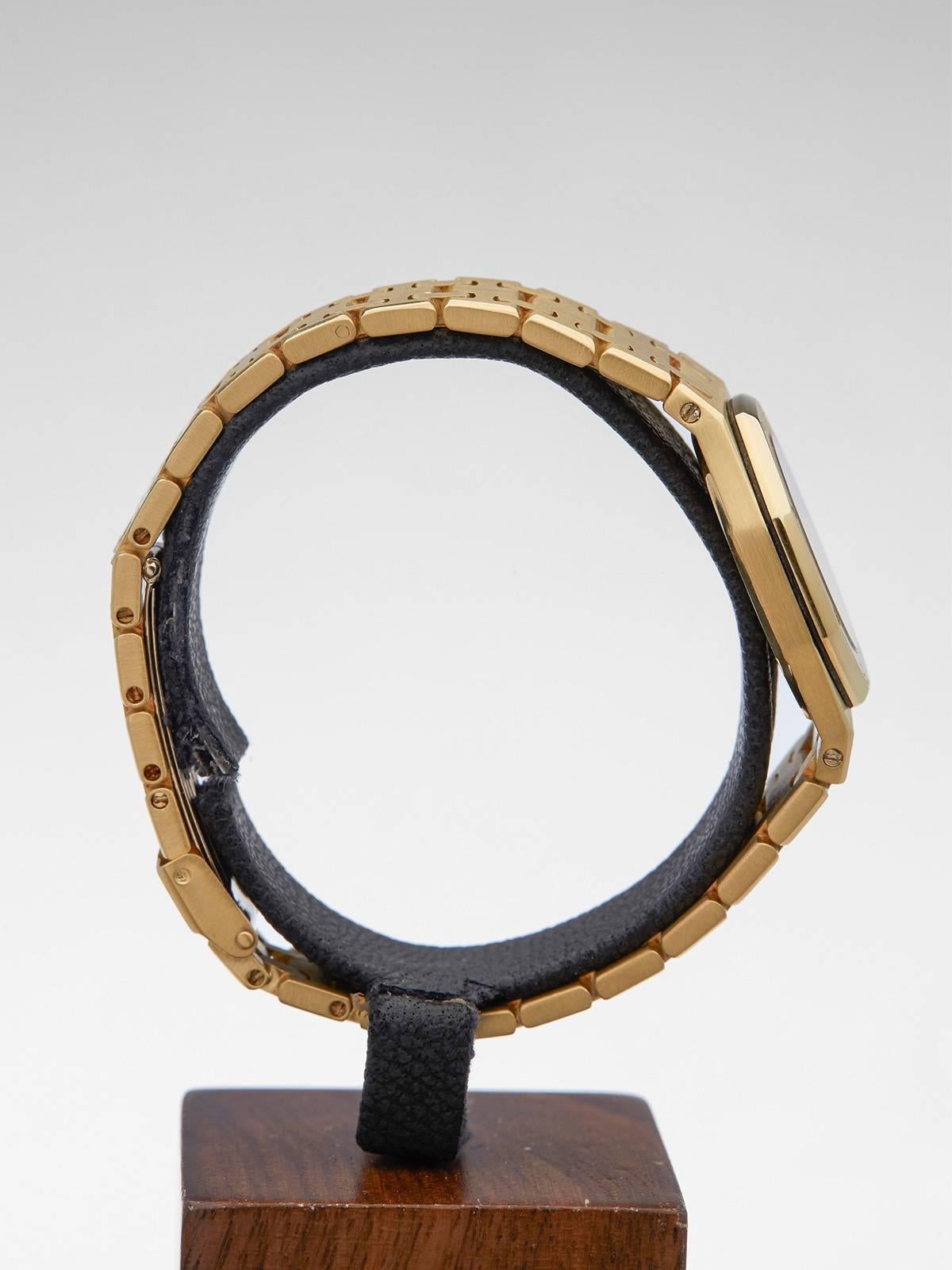 Audemars Piguet Ladies Yellow Gold Royal Oak Quartz Wristwatch, 1986 2