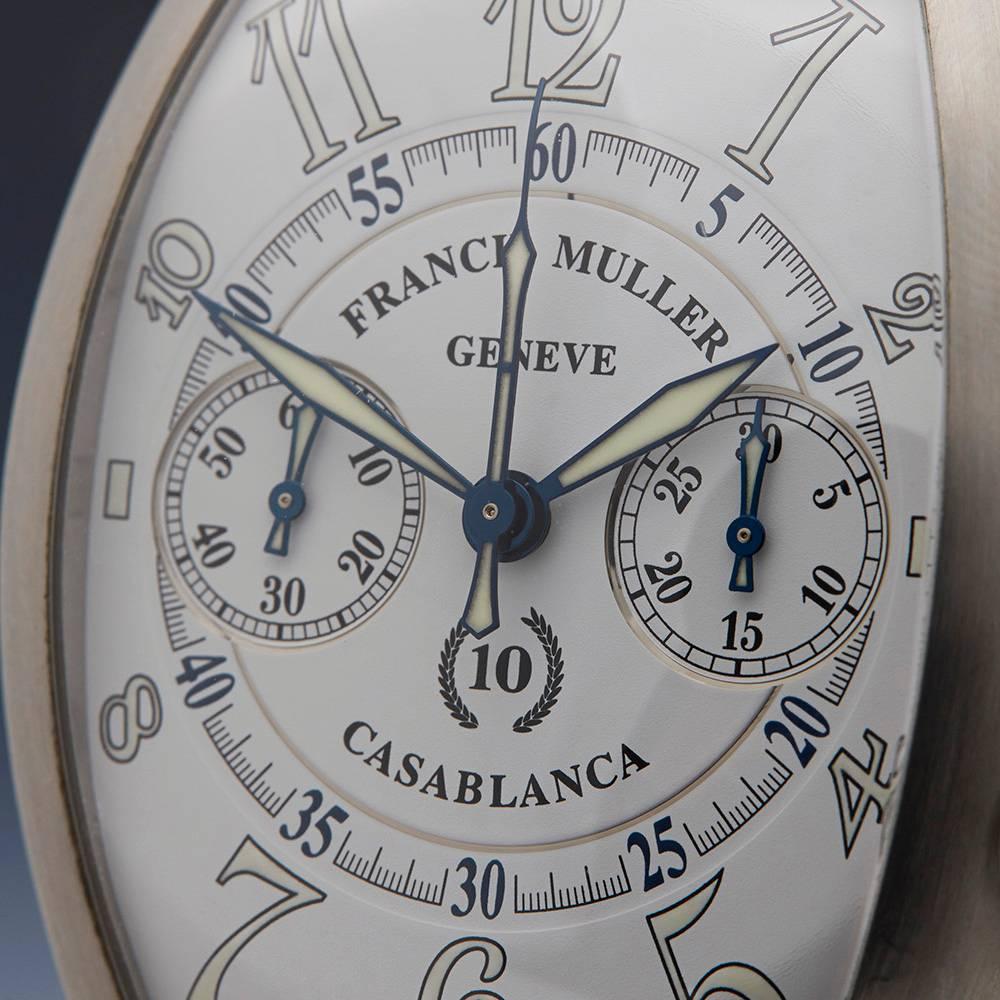 Franck Muller Casablanca Chronograph Limited Edition Stainless Steel Gents In Excellent Condition In Bishop's Stortford, Hertfordshire