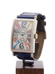 Franck Muller Color Dreams 18 Karat White Gold Gents 1400SC, 2010s