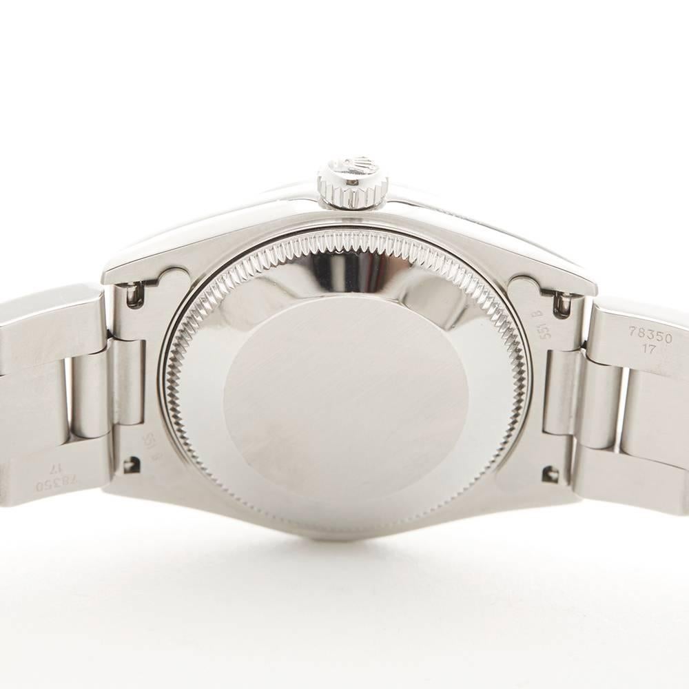 Rolex Oyster Perpetual Stainless Steel Ladies 77080, 2000 4