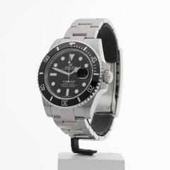 Rolex Submariner Ceramic Stainless Steel Gents 116610LN, 2017
