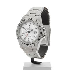 Rolex Explorer II Rehaut Stainless Steel Gents 16570, 2013
