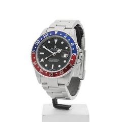 Rolex GMT-Master II Pepsi Stainless Steel Gents 16710, 2000