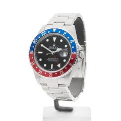 Rolex GMT-Master II Pepsi Stainless Steel Gents 16710, 2005