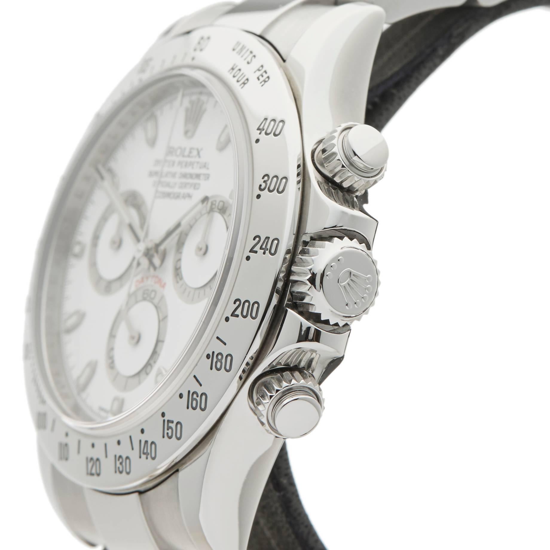 Men's Rolex Daytona Stainless Steel Gents 116520, 2014