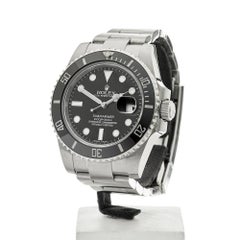 Rolex Submariner Stainless Steel Gents 116610LN, 2015