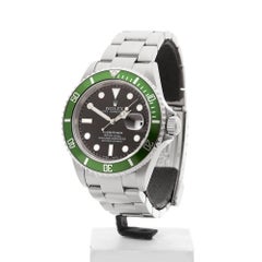 Rolex Submariner Fat Four Stainless Steel Gents 16610LV, 2004