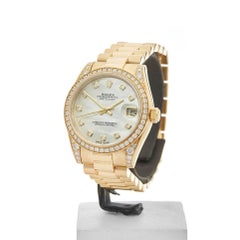 Rolex Datejust 18 Karat Yellow Gold Ladies 178158, 1991