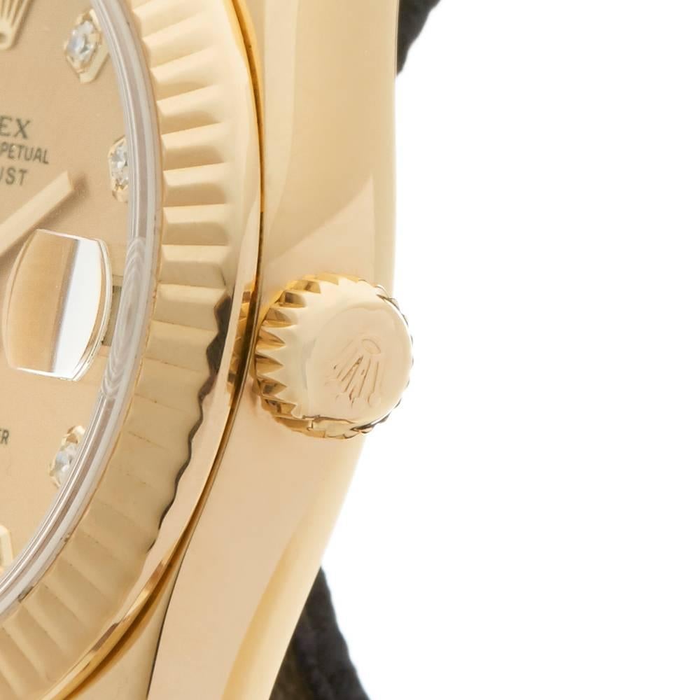 Women's or Men's Rolex Ladies Yellow Gold Datejust ref 178278 Automatic wristwatch, 2012