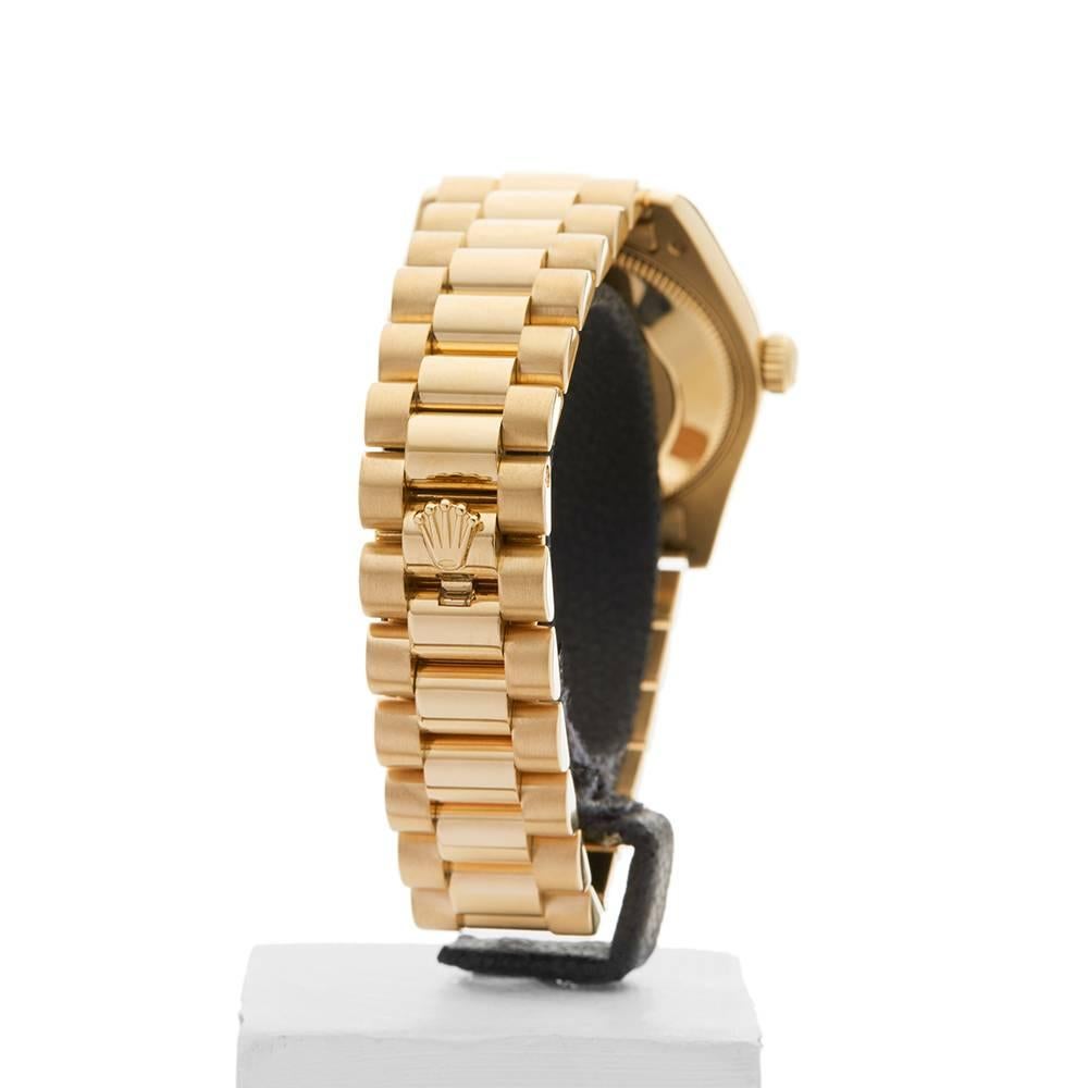 Rolex Ladies Yellow Gold Datejust ref 178278 Automatic wristwatch, 2012 2