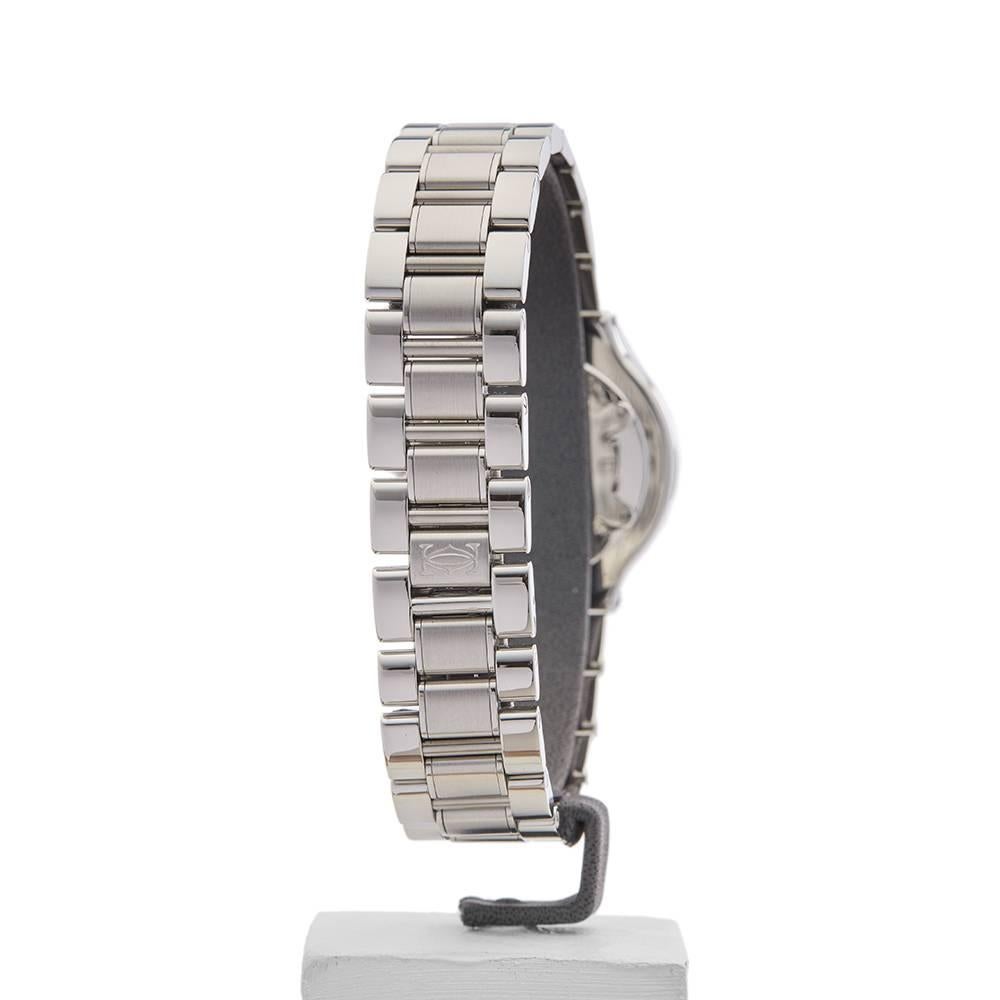 Cartier Ladies Stainless Steel Must De Cartier 21 Quartz Wristwatch, circa 2005 3