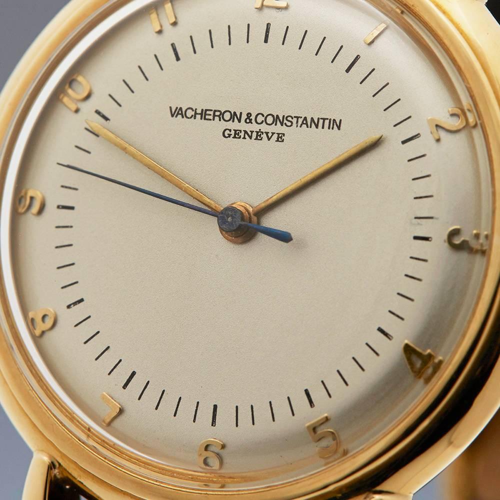 Vacheron Constantin Ladies Yellow Gold Vintage Mechanical Wristwatch, 2000s In Excellent Condition In Bishop's Stortford, Hertfordshire