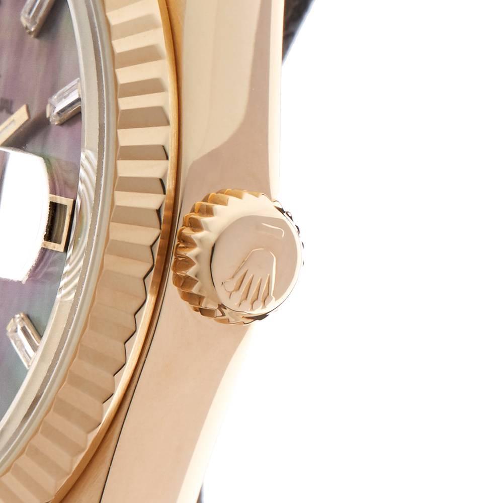 Men's Rolex Yellow Gold Day-Date Automatic Wristwatch Ref 18238, 1993
