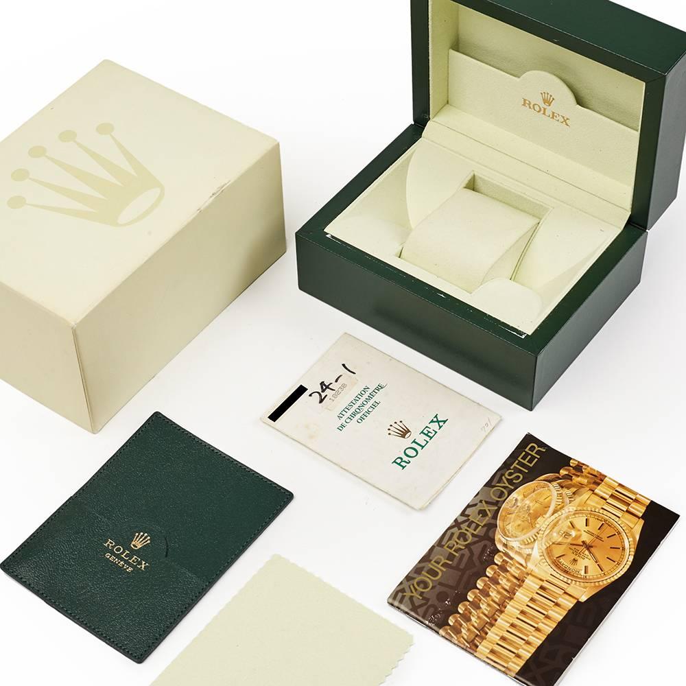 Rolex Yellow Gold Day-Date Automatic Wristwatch Ref 18238, 1993 5
