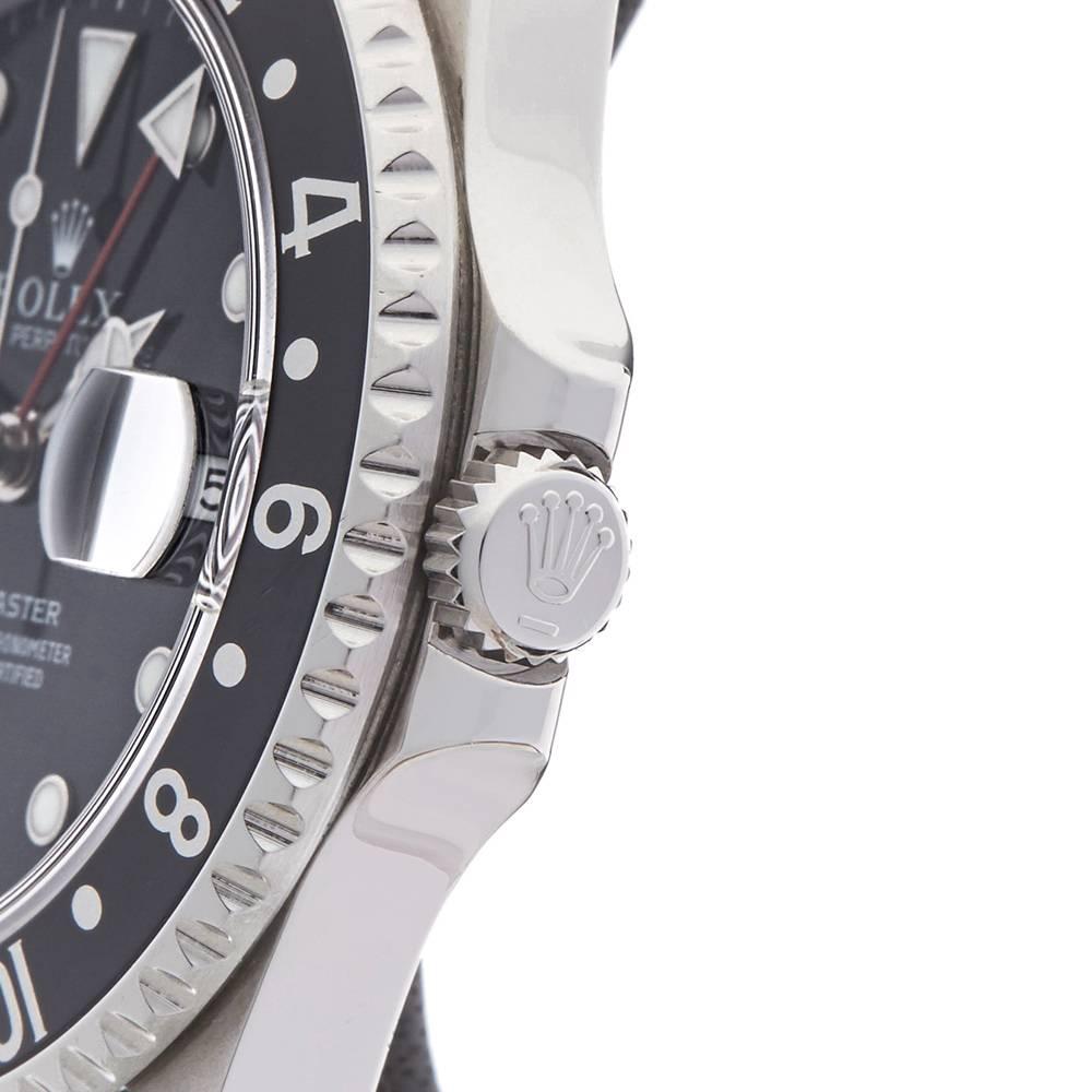 Men's Rolex Stainless Steel GMT Master Automatic Wristwatch Ref 16700, 1997