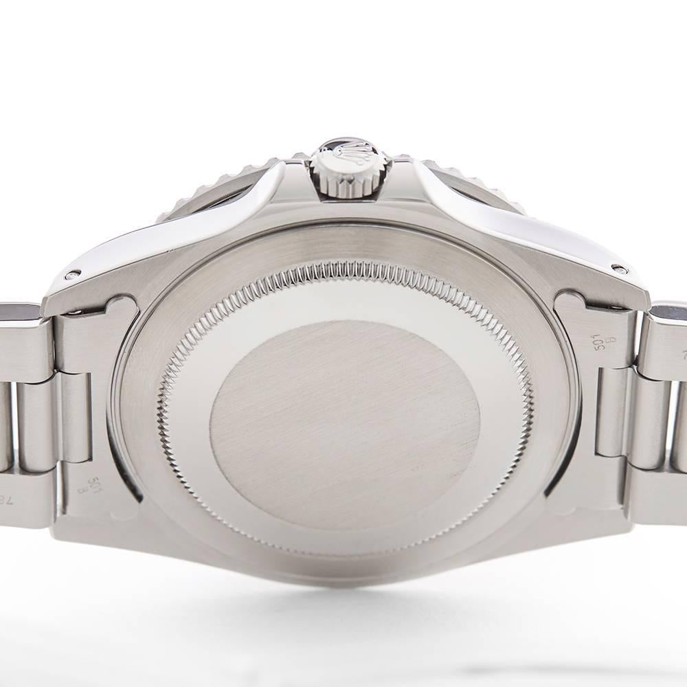 Rolex Stainless Steel GMT Master Automatic Wristwatch Ref 16700, 1997 4