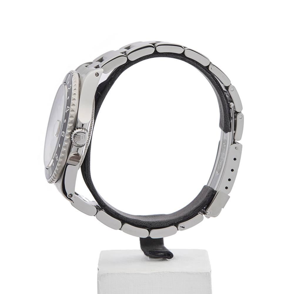 Rolex Stainless Steel GMT Master Automatic Wristwatch Ref 16700, 1997 1