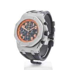 Audemars Piguet Stainless Steel Royal Oak Offshore Volcano Automatic Wristwatch