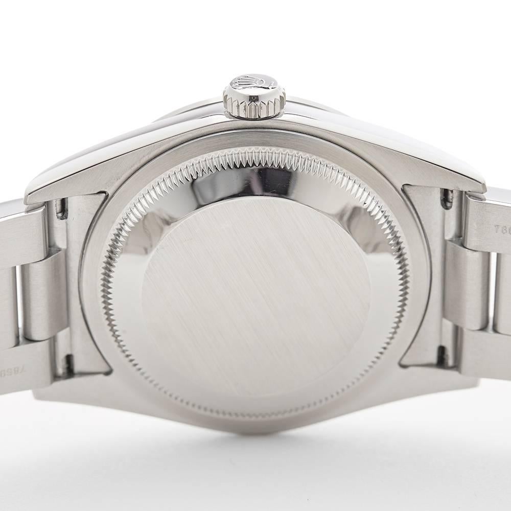 Rolex Stainless Steel Explorer I Automatic Wristwatch Ref 114270, 2001 4